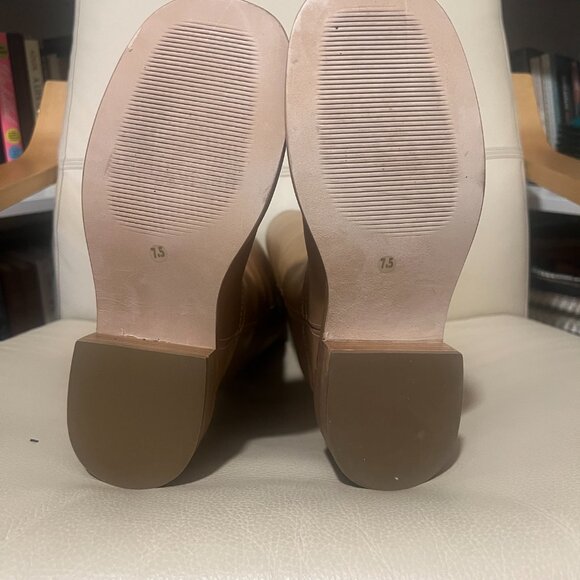 Steve Madden Riggs Boots in color Banana Leather size 7.5 New - Picture 5 of 5